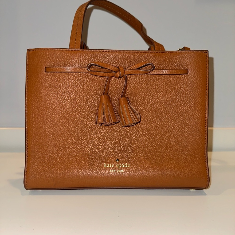 Kate Spade Brown Leather Tote